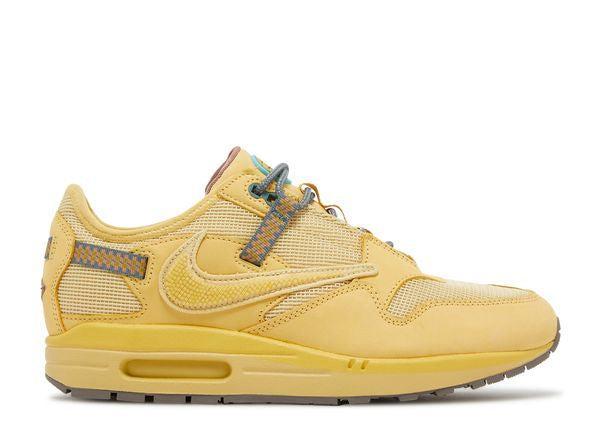 Nike Air Max 1 Travis Scott Cactus Jack Saturn Gold, Kleding | Heren, Schoenen, Sneakers of Gympen, Overige kleuren, Nieuw, Verzenden