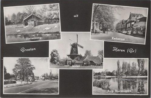 HAREN (GR) - Meerluik Groeten uit Haren (Gr), Verzamelen, Ansichtkaarten | Nederland, Verzenden