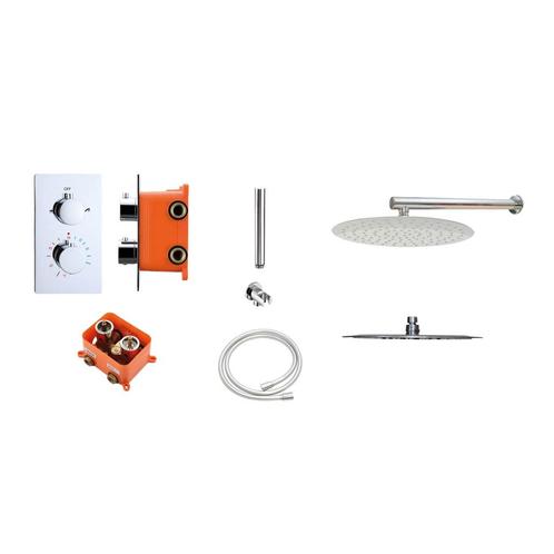 Regendoucheset Best Design Verona M200 Inbouw Met Inbouwbox, Doe-het-zelf en Verbouw, Sanitair, Kraan, Nieuw, Chroom, Ophalen of Verzenden