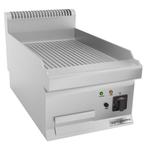 GGM Gastro | Elektrische bakplaat - 4,5 kW - Gegroefd |, Verzenden, Nieuw