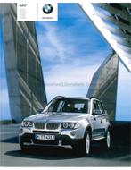 2006 BMW X3 BROCHURE NEDERLANDS, Nieuw, BMW, Author