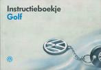 1993/94 Volkswagen Golf Instructieboekje Nederlands