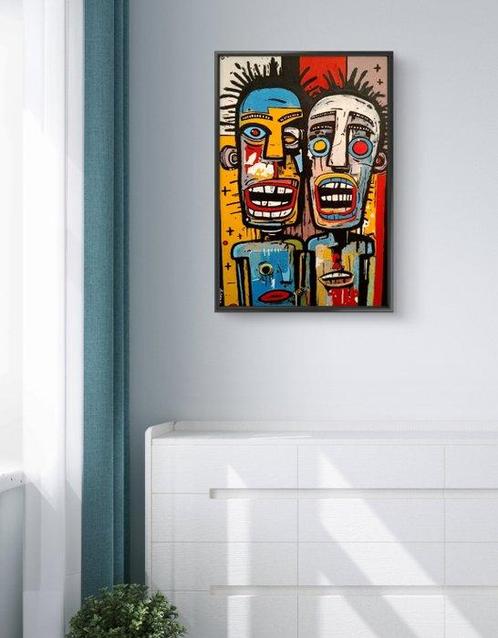 Le Viro (1983) - Fear fans -Original Sketch Artwork- Hand, Antiek en Kunst, Kunst | Schilderijen | Modern