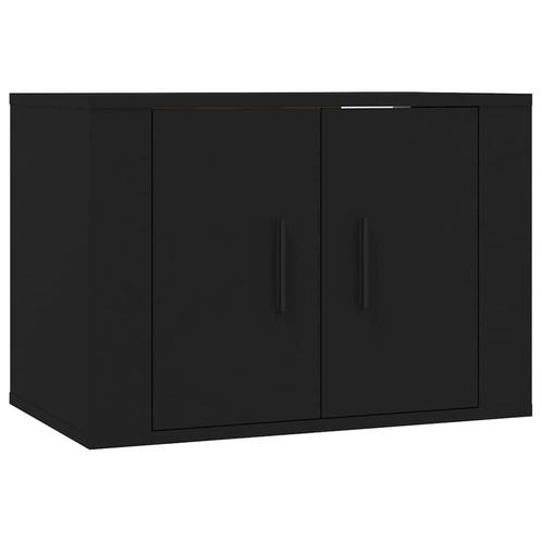 Zwart Tv-Meubel 57cm - Retourdeal. Strak design! 35% eraf, Huis en Inrichting, Kasten | Televisiemeubels, 25 tot 50 cm, Nieuw