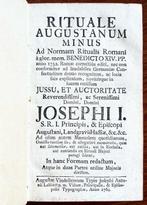 Joseph - [EXORZISMUS] Rituale Augustanum minus - 1764, Antiek en Kunst