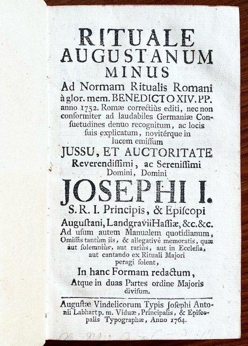 Joseph - [EXORZISMUS] Rituale Augustanum minus - 1764, Antiek en Kunst, Antiek | Boeken en Bijbels