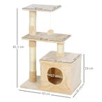 TRUUSK Krabpaal voor Katten - Sisal Krabpaal - Klimboom - Ka, Verzenden, Nieuw