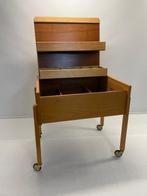 Naaidoos - Holz Metall - Mid-century naaidoos op wielen