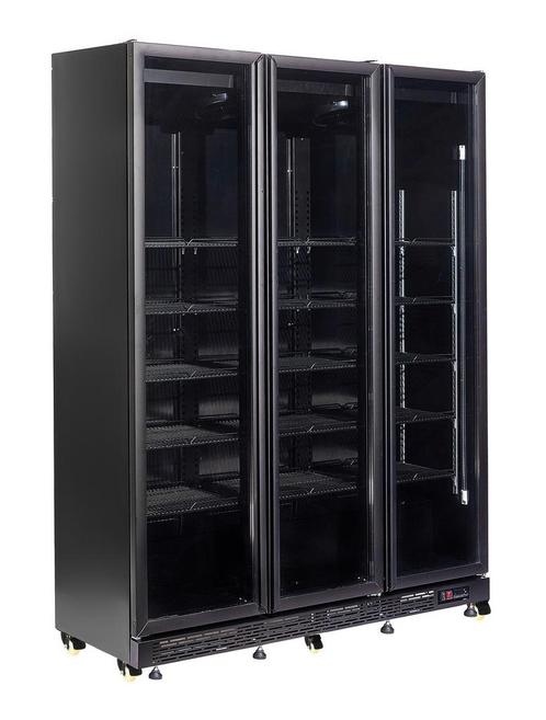 Combisteel Koelkast | Nap Serie | 1200L | Zwart | Deurverwar, Witgoed en Apparatuur, Koelkasten en IJskasten, Ophalen of Verzenden