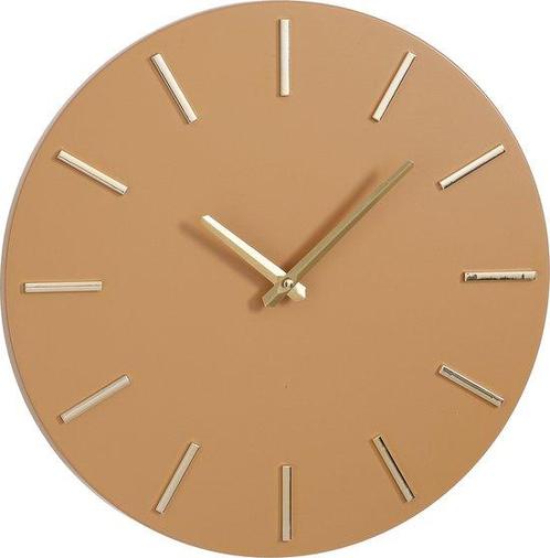 Tweedekans | Mica Decorations Brixen Wandklok - Ø36 cm -, Huis en Inrichting, Woonaccessoires | Klokken, Zo goed als nieuw, Ophalen of Verzenden