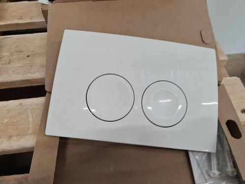 Drukplaat Geberit Delta25 wit voor Geberit UP100, Doe-het-zelf en Verbouw, Sanitair, Overige typen, Nieuw, Ophalen of Verzenden