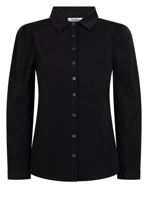 -50% Zoso  Zoso Kim travel blouse black  maat XS, Kleding | Dames, Blouses en Tunieken, Zwart, Nieuw, Verzenden