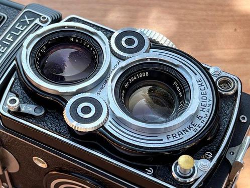 Rollei Rolleiflex 3.5F, Planar 75mm f3.5, 6e Twin lens, Audio, Tv en Foto, Fotocamera's Analoog