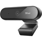 Trust Tyro - Full HD Webcam - zwart - 1080p - plug & play, Audio, Tv en Foto, Videocamera's Digitaal, Verzenden, Nieuw