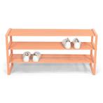 Spinder Design Rex SR2 100cm dubbel schoenenrek - clay terra, Verzenden, Nieuw