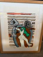 Cornille (1922-2010) - Vrouwenfiguur; zeldzaam beperkte, Antiek en Kunst