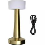 Benson Oplaadbare LED tafellamp - Touchbediening - Goud -..., Huis en Inrichting, Lampen | Wandlampen, Ophalen of Verzenden, Nieuw