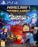 Minecraft: Story Mode - The Complete Adventure PS4, Spelcomputers en Games, 1 speler, Ophalen of Verzenden, Zo goed als nieuw