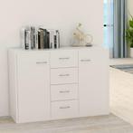 vidaXL Dressoir 88x30x65 cm bewerkt hout wit, Huis en Inrichting, Verzenden, Nieuw, 50 tot 100 cm, 25 tot 50 cm