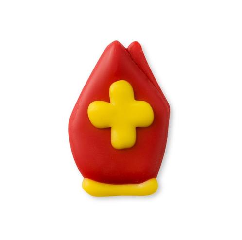 Callebaut Chocoladedecoratie Mijter Sinterklaas 90st, Hobby en Vrije tijd, Taarten en Cupcakes maken, Nieuw, Verzenden