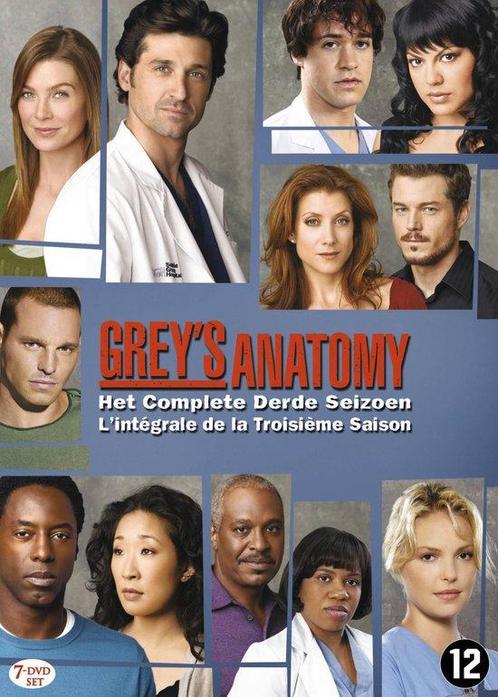 dvd film box - Greys Anatomy - Seizoen 3 - Greys Anatom..., Cd's en Dvd's, Dvd's | Overige Dvd's, Zo goed als nieuw, Verzenden