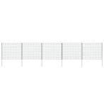 vidaXL Schuttingset 77,5x64 cm groen, Verzenden, Nieuw, IJzer, Minder dan 1 meter