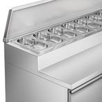 GGM Gastro | Voorbereidingstafel PREMIUM - 1360mm - 4 laden, Verzenden, Nieuw in verpakking