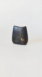 Brons - Senmon  (Linear Motif) - Unieke bronzen vaas -