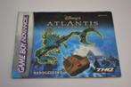 Atlantis de Verzonken Stad (GBA HOL MANUAL), Zo goed als nieuw, Verzenden
