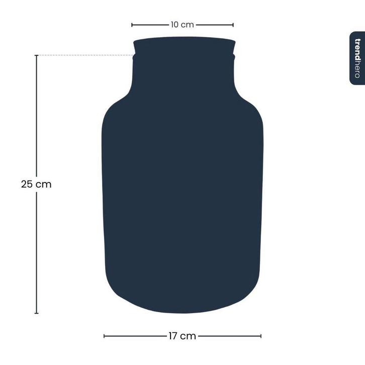 Terrarium fles met kurk - Little Milky met led kurk - Geslot, Tuin en Terras, Bloembollen en Zaden, Verzenden