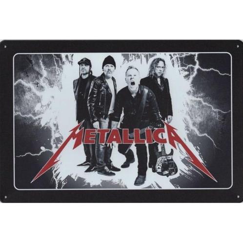 Wandbord - Metallica The Band, Huis en Inrichting, Woonaccessoires | Wanddecoraties, Nieuw, Ophalen of Verzenden