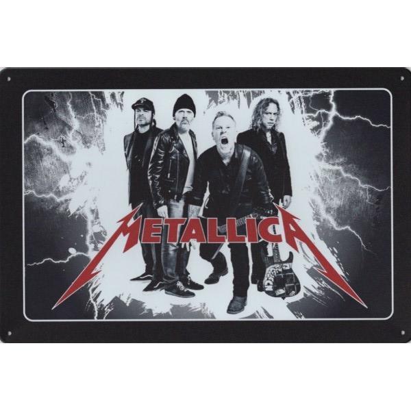 Wandbord - Metallica The Band, Huis en Inrichting, Woonaccessoires | Wanddecoraties, Nieuw, Ophalen of Verzenden