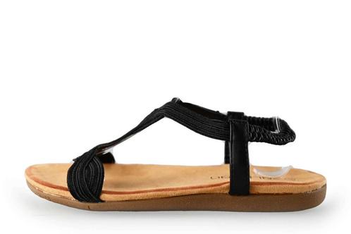 EBL8790 Sandalen in maat 41 Zwart | 10% extra korting, Kleding | Dames, Schoenen, Zwart, Zo goed als nieuw, Sandalen of Muiltjes