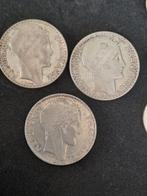 Frankrijk. Lot de 9 monnaies en argent (10 Francs et 20