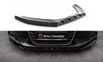 Voorspoiler V.2 Audi A6 Avant C7 Maxton Glans Zwart, Ophalen of Verzenden, Nieuw