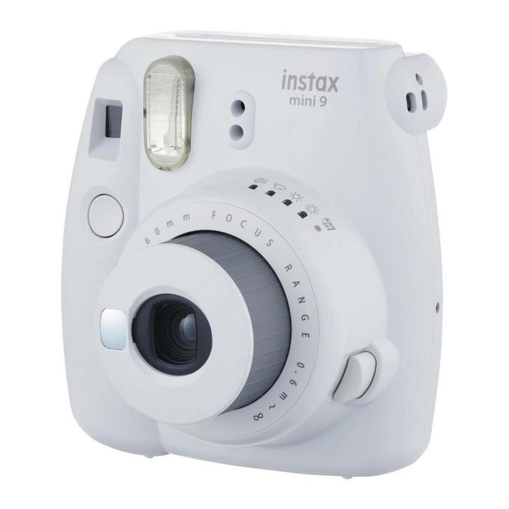 Fujifilm Instax Mini 9 Instant Camera - Smokey Wit (White), Audio, Tv en Foto, Fotocamera's Analoog, Zo goed als nieuw, Verzenden
