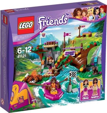 LEGO Friends Avonturenkamp Wildwatervaren - 41121 (Nieuw)