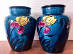 Vaas (2) - Keramiek - Paar vazen art déco, Antiek en Kunst, Antiek | Glas en Kristal