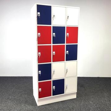 Lockerkast 15 Deurs 195 x 89 x 50 cm beschikbaar voor biedingen