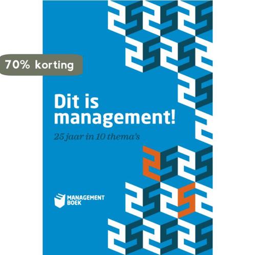 Dit is management! 9789089591302, Boeken, Economie, Management en Marketing, Zo goed als nieuw, Verzenden