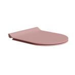 Toiletbril Soft Close Sapho Pura 36,6x45 cm Roze, Ophalen of Verzenden, Nieuw, Overige typen