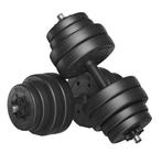 Halterset 30 kg –Verstelbare Dumbbell en Barbell Thuisfitnes, Sport en Fitness, Fitnessmaterialen, Verzenden, Nieuw