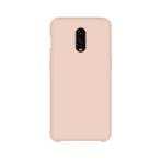 OnePlus 6T Siliconen Back Cover - pink sand, Telecommunicatie, Nieuw, Bescherming