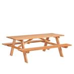 Hardhouten picknicktafel 200x160x75cm, Tuin en Terras, Tuinsets en Loungesets, Nieuw, Verzenden