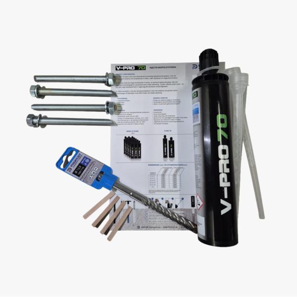 Airco Montage Set M10 Verzinkt – Voor Airco Montage, Doe-het-zelf en Verbouw, IJzerwaren en Bevestigingsmiddelen, 50 tot 100 mm