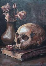 Italiaanse school (XX) - Vanitas, Memento mori, Antiek en Kunst