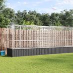 vidaXL Volière met verlengstuk 626,5x107x212 m staal, Verzenden, Nieuw