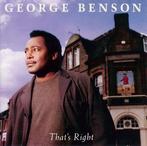 cd - George Benson - Thats Right, Verzenden, Zo goed als nieuw