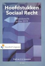 Hoofdstukken sociaal recht editie 2019 | 9789001899769, Verzenden, Nieuw