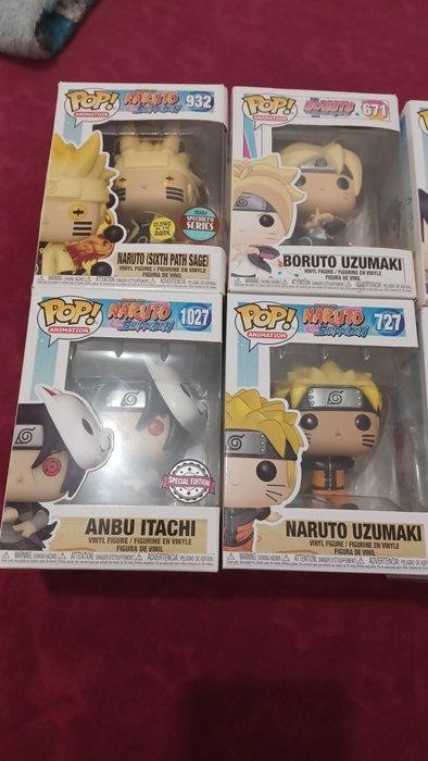 Funko - Beeldje - Lot Funko Pop Naruto Shippuden & Boruto –, Antiek en Kunst, Antiek | Speelgoed